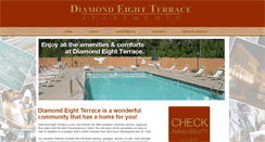 Desktop Screenshot of diamond8terrace.com